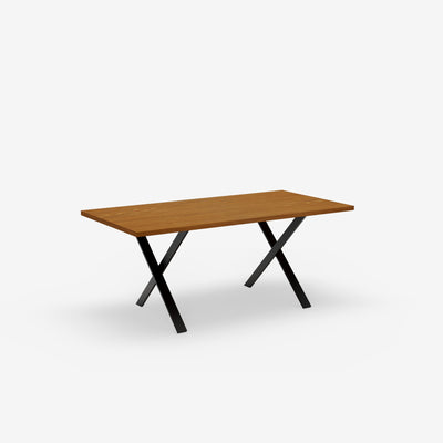4 - 6 Seater Eleya Oak Dining Table - Morden Home Craft