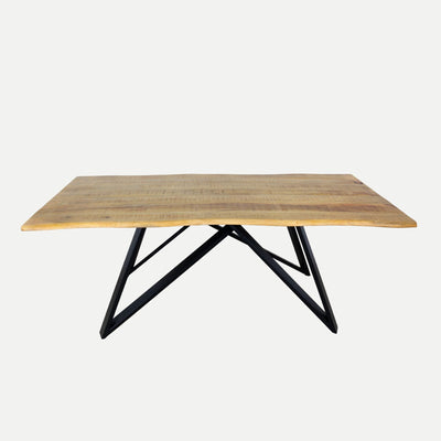 6 - 8 Seater Dining Table Tara Live Edge - Morden Home Craft