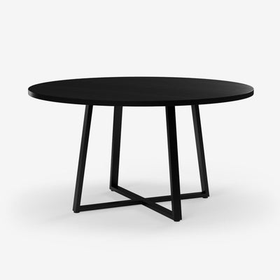 6 - 8 Seater Oak Ansa Round Dining Table - Morden Home Craft